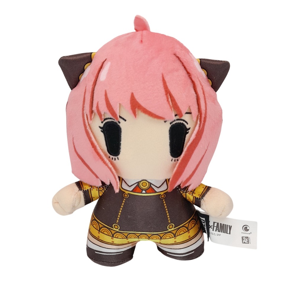 Spy x Family Anya Forger DZNR YuMe Toys Crunchyroll Plush Pink 7 Inch Anime Toy